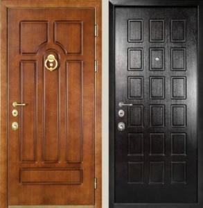 Стальная парадная дверь, отделка: МДФ с 2-х сторон купить с установкой