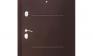 Дверь эконом: порошковое напыление, цвет "Медный антик" + МДФ-панель (10 мм), цвет "Беленый ясень"