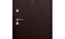 Дверь в квартиру: порошок, цвет "Антик медь" + фрезерованная МДФ-панель, цвет "Венге"