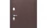 Дверь в квартиру: порошок, цвет "Антик медь" + фрезерованная МДФ-панель (6 мм), цвет "Венге"